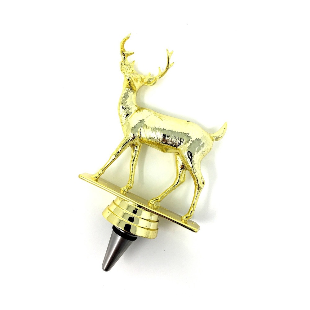 Handmade Bottle Stopper made from Repurposed Buck Deer Trophy